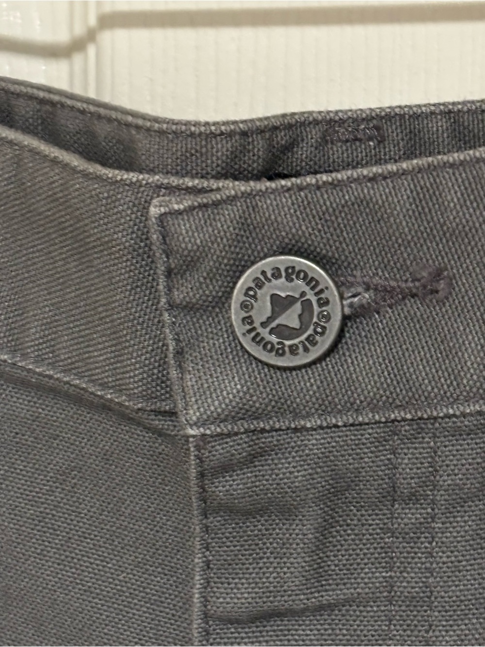 Patagonia Utility Hiking Shorts Size 8 Outdoor Durable Wear grey - Picture 4 of 8